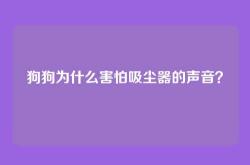 狗狗为什么害怕吸尘器的声音？