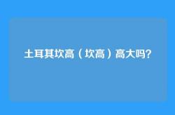 土耳其坎高（坎高）高大吗？