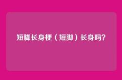 短脚长身梗（短脚）长身吗？