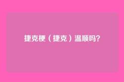 捷克梗（捷克）温顺吗？