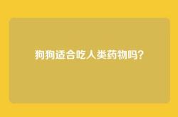 狗狗适合吃人类药物吗？