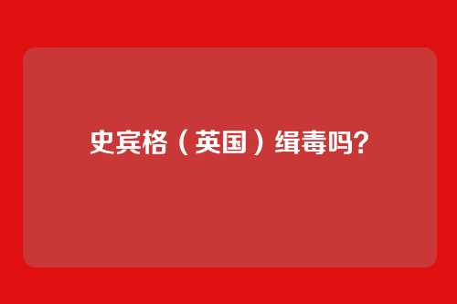 史宾格（英国）缉毒吗？